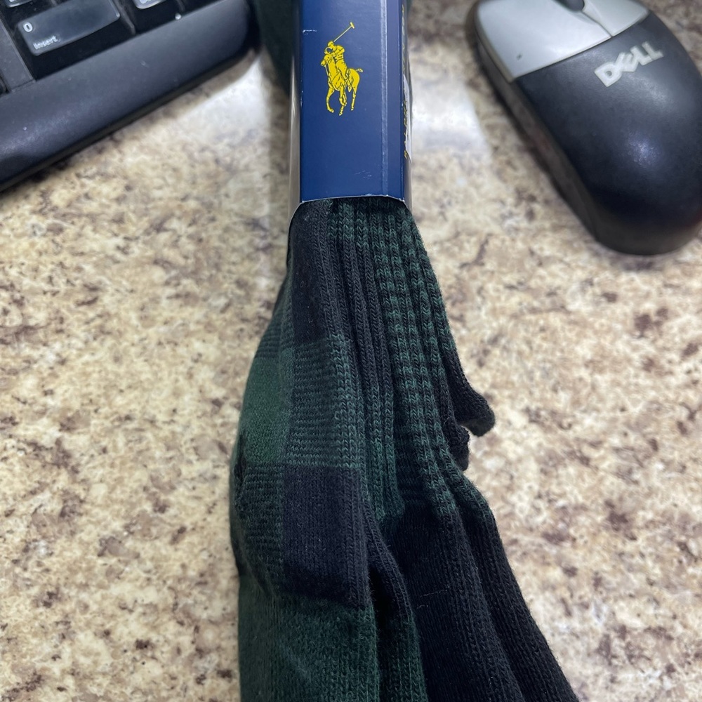 Brand new with tag polo socks Price is for pack of 2 total 4 pairs of socks - Picture 8 of 8